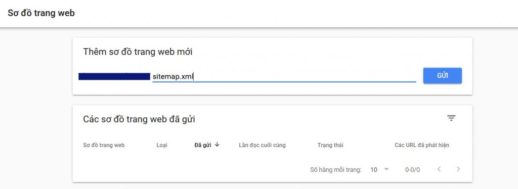 Cách gửi sơ đồ trang web lên google, Cách gửi sitemap cho Google