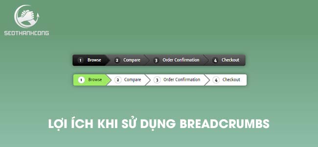 Breadcrumbs mang đến nhiều trải nghiệm tốt hơn cho người dùng