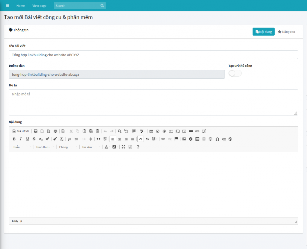 Cách submit backlink free bằng GG search console