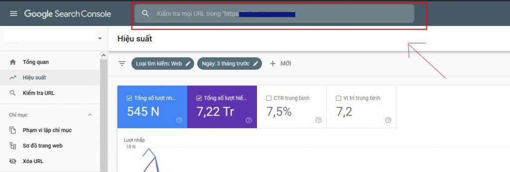 Webmaster tool submit url, khai báo bài viết với Google