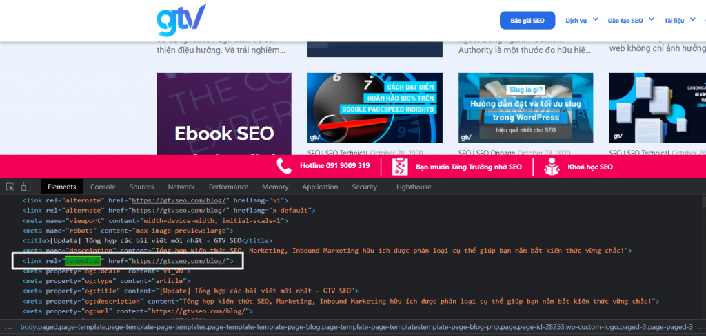 Pagination là gì? Cách kiểm tra Pagination - Phân trang trong html