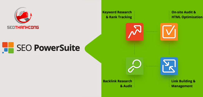 Top 4 công cụ chính của phần mềm SEO PowerSuite