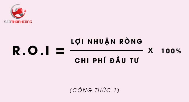 Công thức tính tỷ suất lợi nhuận 1