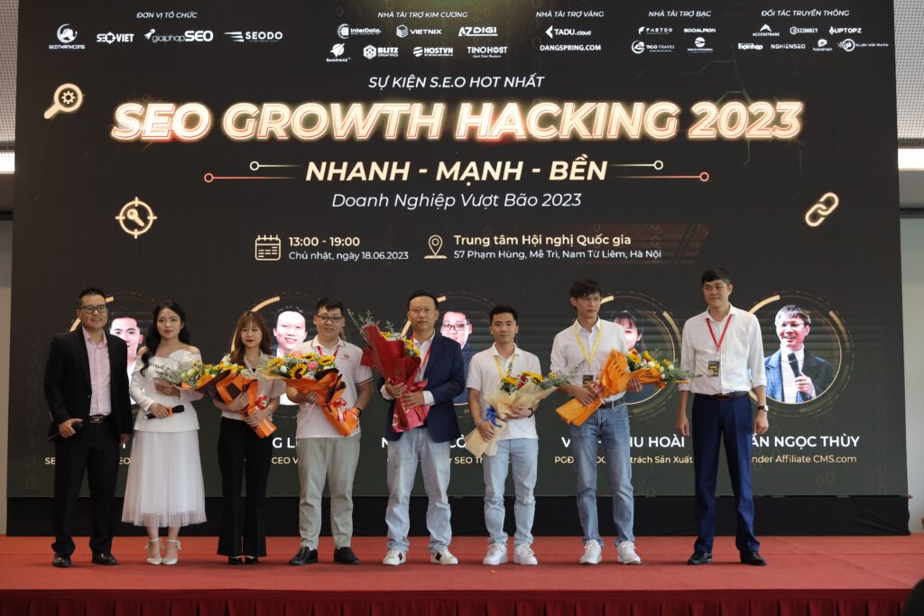 Sự kiện Seo Growth Hacking 2023