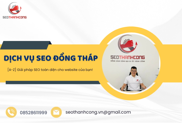 Đưa website của bạn lên đỉnh với dịch vụ SEO Đồng Tháp