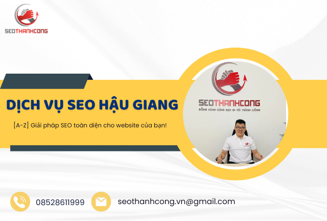 Dịch vụ SEO Hậu Giang chuyên nghiệp, đưa website lên #Đỉnh