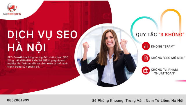 Tăng doanh thu hiệu quả với dịch vụ Seo tại Hà Nội của STC