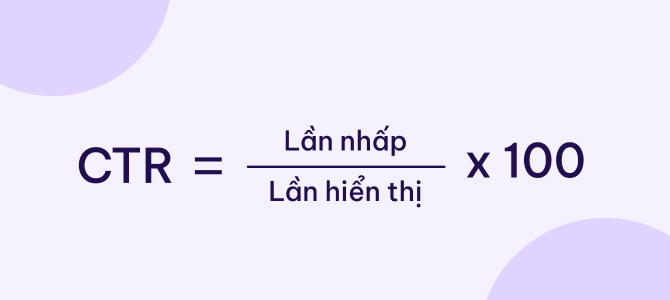 Cách tính chỉ số CTR và các công thức phổ biến