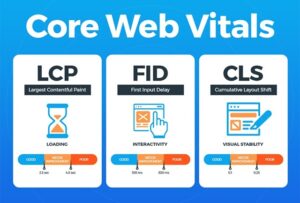 Ba chỉ số chính của Core Web Vitals